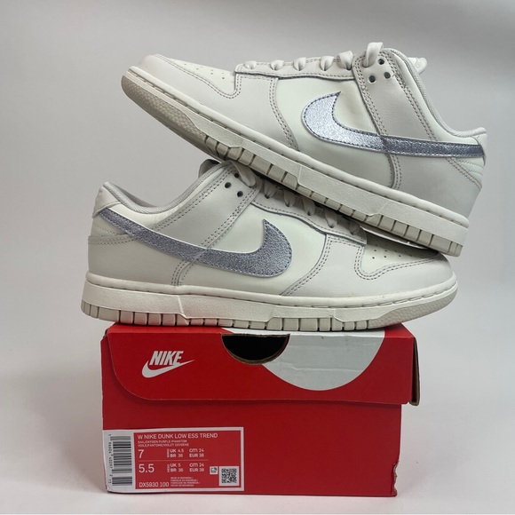 Nike Shoes - Nike Dunk Low WMNS ESS Trend “Phantom Metallic Purple” 2023